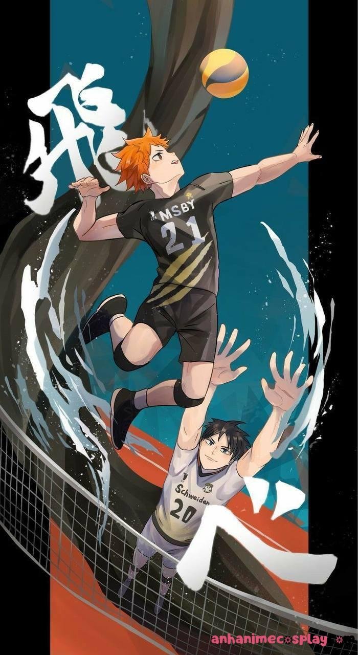 ảnh anime bóng chuyền chất